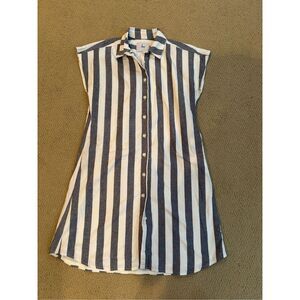 Loup TINA SHORT SLEEVED SHIRT DRESS size small